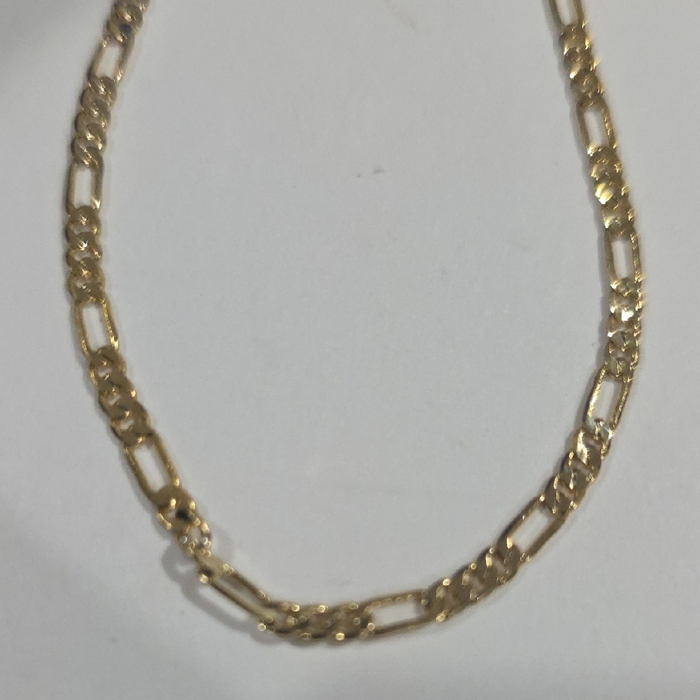 Gold Link Chain Classic Anklet – Elegant Women’s Ankle Bracelet Summer Jewelry - Picture 5 of 8